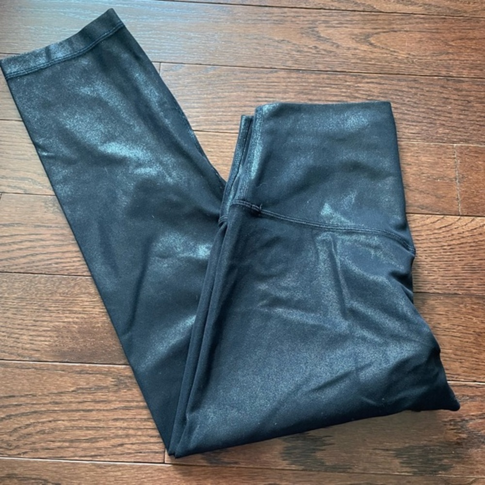 Lululemon Athletica Glossy Black Leggings